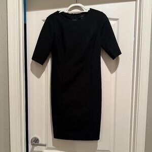 NWOT JCrew | Elbow Sleeve Princess Seams Sheath Dress | Black | Size: 6P